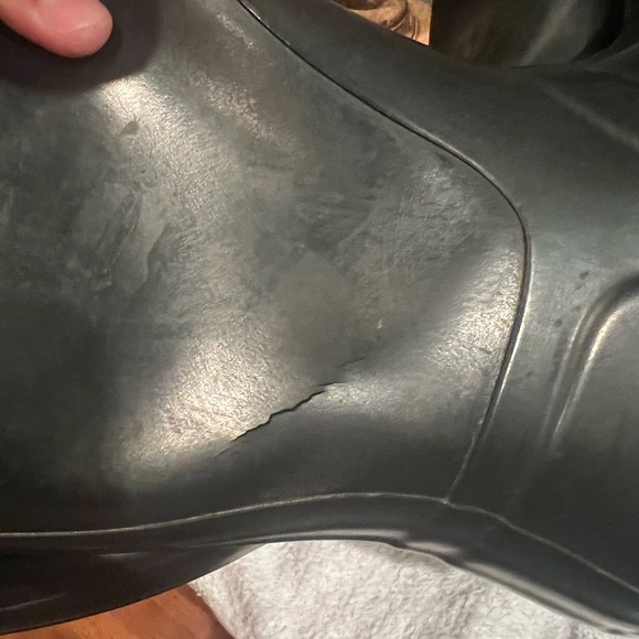 Hunter original tall rain boots black size 9 excellent condition - Picture 5 of 16